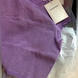 Alexander wang crop top (xs) (worn once)